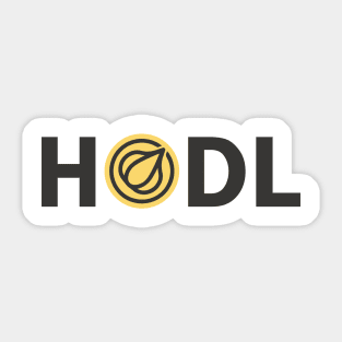 Garlicoin HODL Sticker